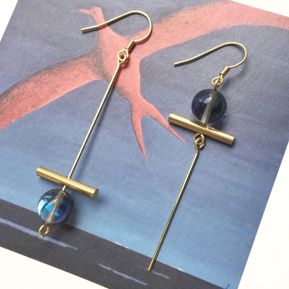 Jewelry - Original Design Minimalist Tourmaline Earrings